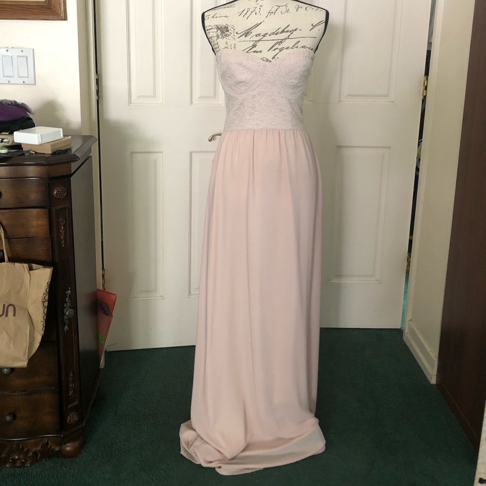 Paper Crown bridesmaid dress